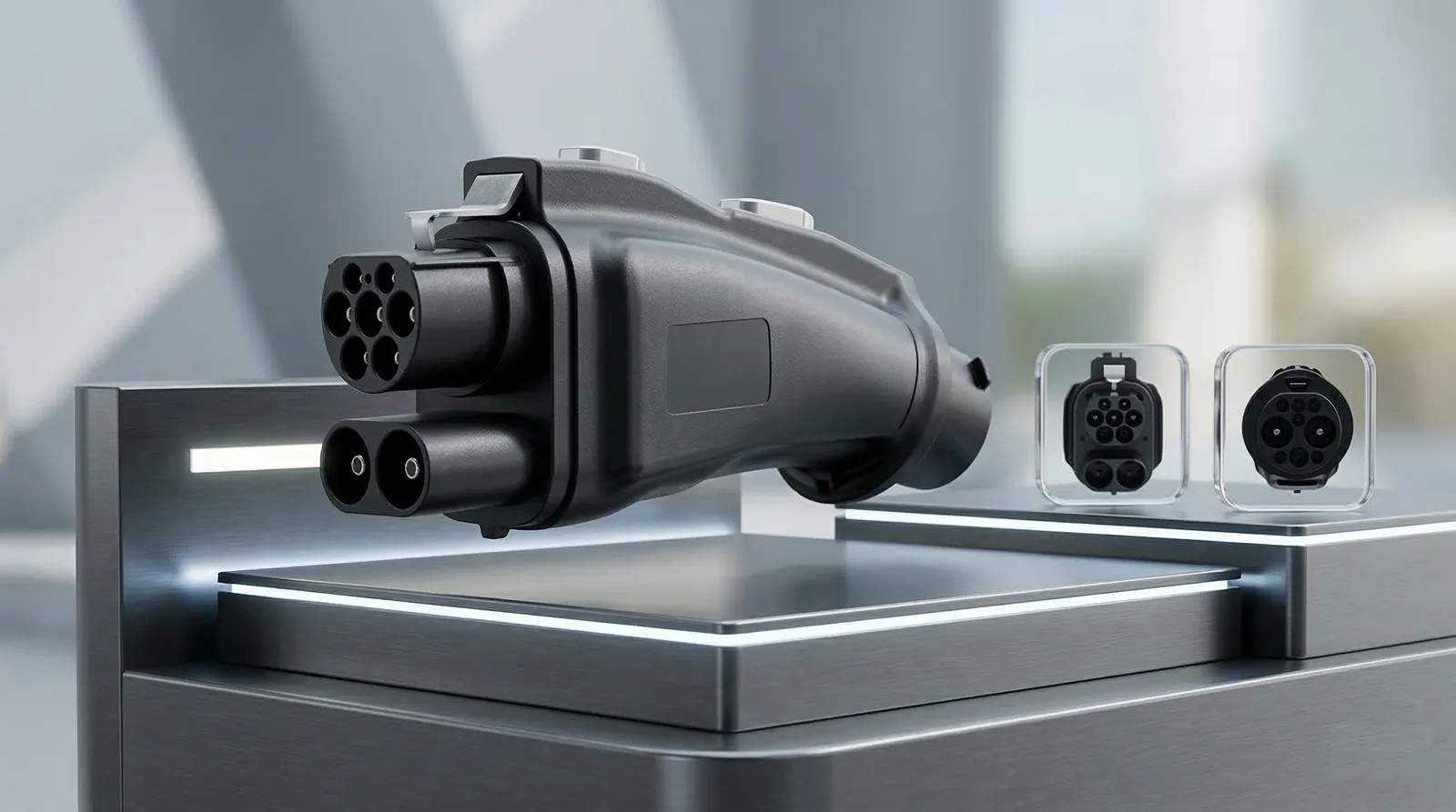 Adapter set, CCS2 vehicle